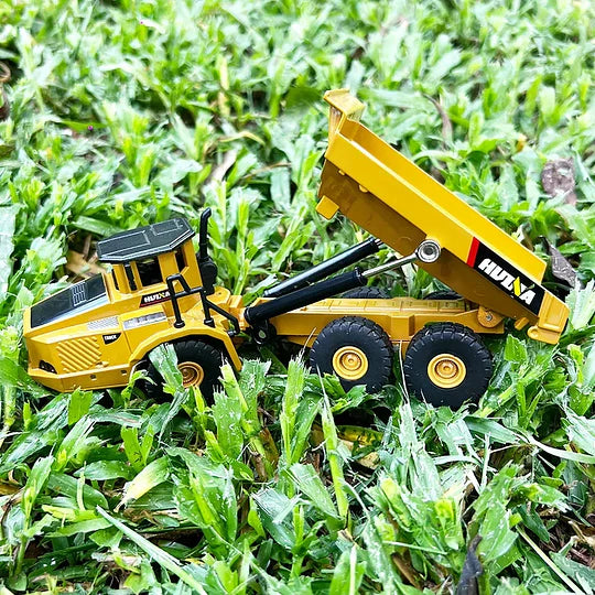 Set de Colección Huina 1611: Dúo de Maquinaria Die-Cast Metálica - Escala 1:50