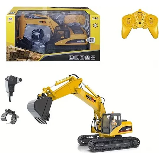 Excavadora RC Huina 1535-1 de Aleación a Escala 1:14
