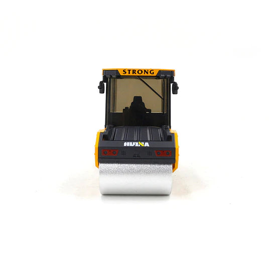 Huina 1724: Rodillo Compactador Tándem (Double Pressure Wheel) Metálico - Escala 1:50 Die-Cast