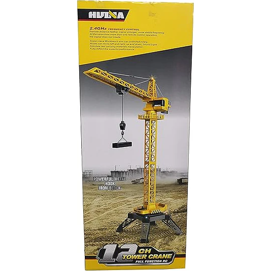 Grúa Torre Metálica RC Huina 1585 a Escala 1:14