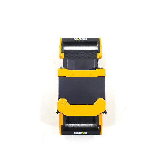 Huina 1724: Rodillo Compactador Tándem (Double Pressure Wheel) Metálico - Escala 1:50 Die-Cast