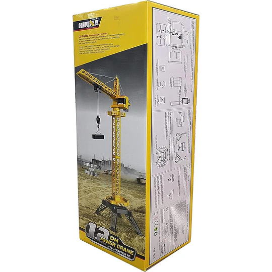 Grúa Torre Metálica RC Huina 1585 a Escala 1:14