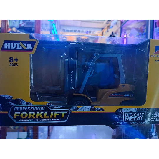Grúa Horquilla Huina 1:50 | Full Metal | Modelo Detallado