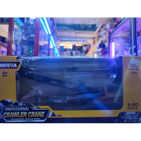Grúa sobre Orugas Huina 1:50 | Full Metal | Modelo de Colección