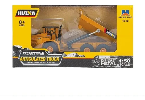 Camión Articulado Metálico 1:50 | Maquinaria Construcción Colección