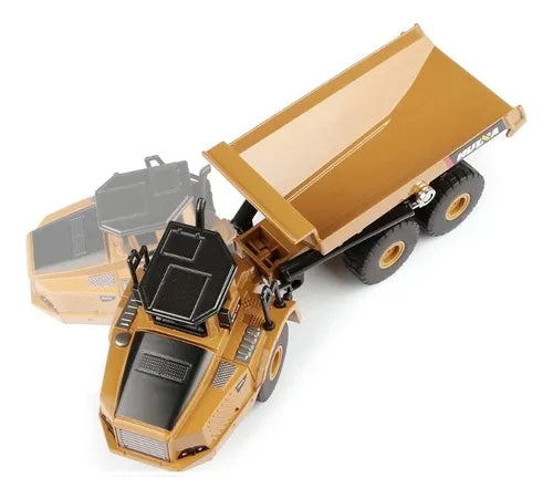 Camión Articulado Metálico 1:50 | Maquinaria Construcción Colección