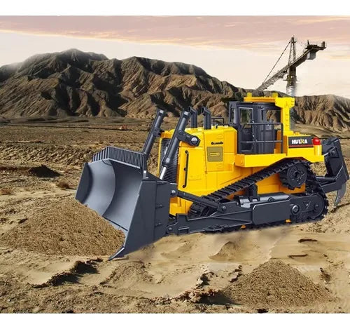 Bulldozer RC Huina 1554 a Escala 1:16