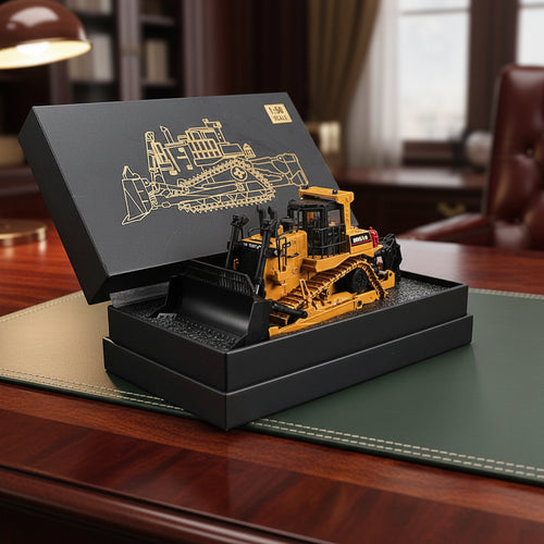 Bulldozer full metal, a escala 1:50, HUINA 1700